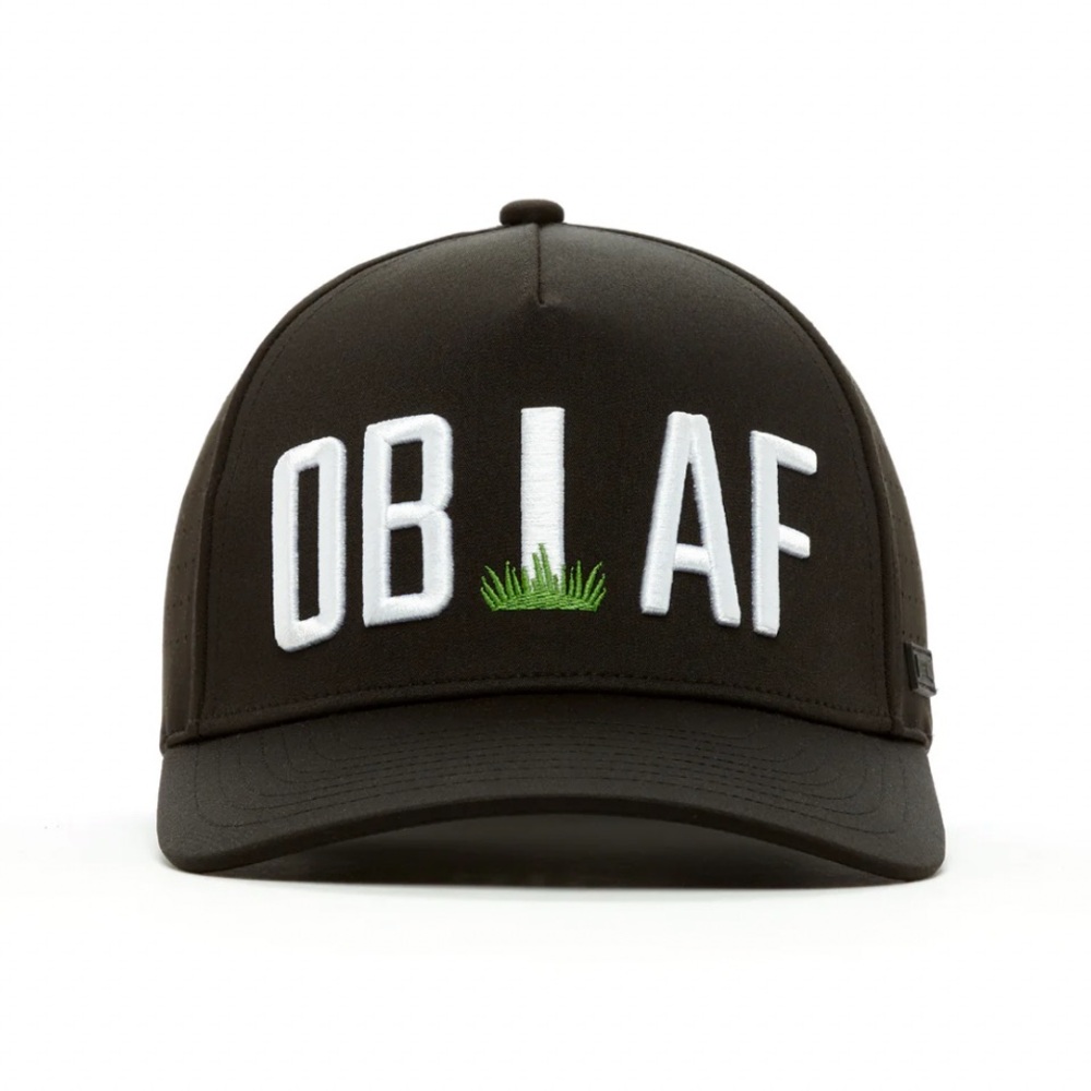 Bogey Bros OB AF Golf Cap with White and Green Embroidery